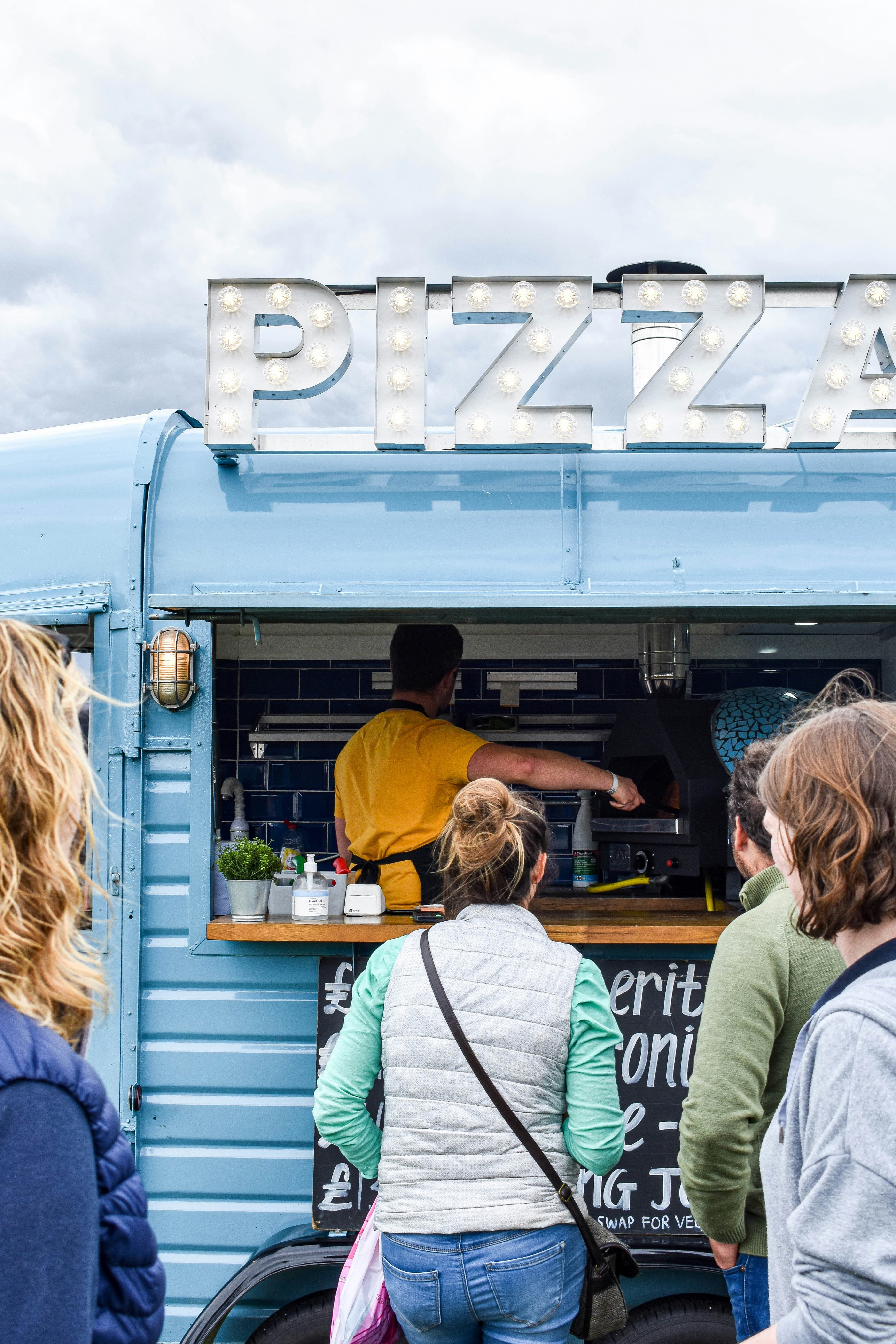 Food van catering bookings management